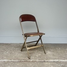 ? We Deliver -  24 Available - Vintage Metal Folding Event Chairs - Cafe Bar