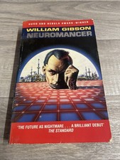 Neuromancer, William Gibson, 1993, HarperCollins, Paperback, cyberpunk classic