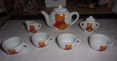 Vintage pot teddy bear - pot,
