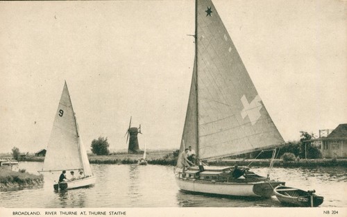 Broadland river thurne - broadland,