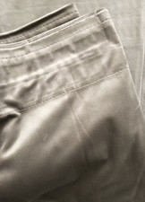 Velvet Curtains Taupe Pencil