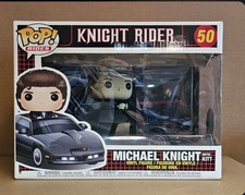 Funko Pop Ride, Knight Rider,  Michael Knight With Kitt #50