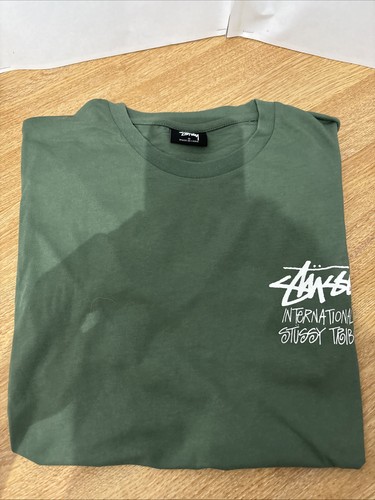 Stussy green men - stussy, t-shirt