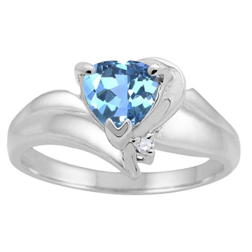 Carat blue topaz and - carat,