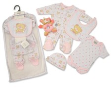 Baby Girls 5 Pcs Layette Gift