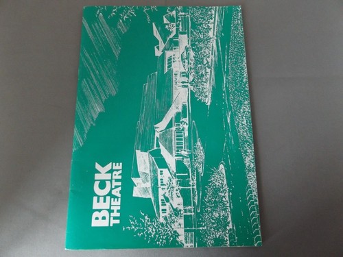 1984 beck theatre programme - beck,