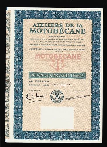 Motobecane france motorcycle - motobecane,