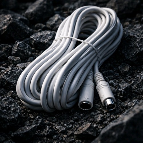 Cctv camera cable mtrs male - cctv,
