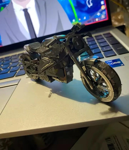 Motorbike metal puzzle diy - puzzle,