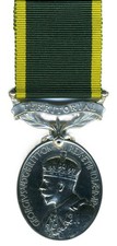 Efficiency Medal, clasp TERRITORIAL, George V issue