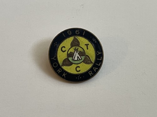 York rally badge ctc - badge, 1961