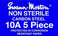 Swanᥒ Morton No.10A 5 Piece Foil Packet. NEW