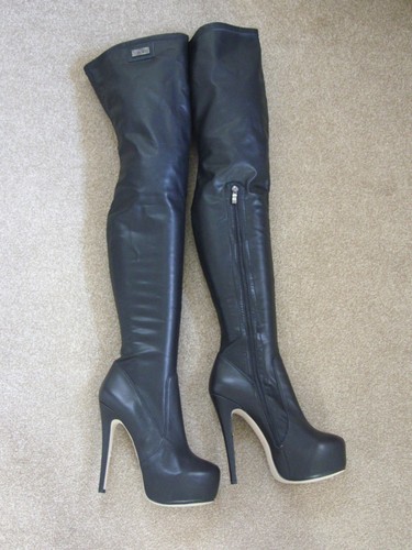 New arollo black - new, leather