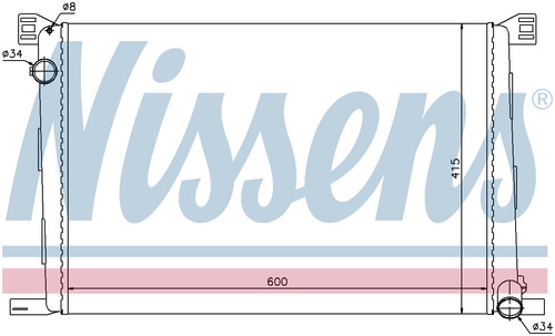 Nissens engine coolant - engine,