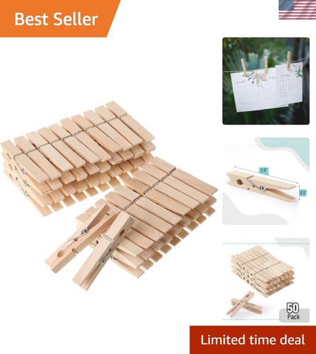 Wooden clothes pins - pins,, large
