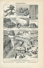 1907 War machines. Original