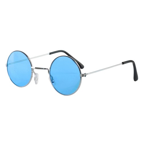 Blue round hippy - round,
