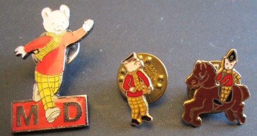 Ruper bear lapel - ruper,