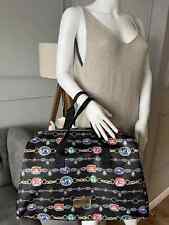 Moschino Fragrances Bag Jewel Duffle Bag - Gym / Travel / Weekend Black - BNWOT