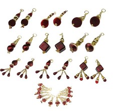 Small Maroon, Dark Red Saree