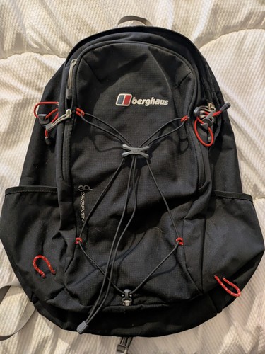 Berghaus backpack black red - backpack,