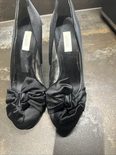 Beautiful satin untold shoes - beautiful,