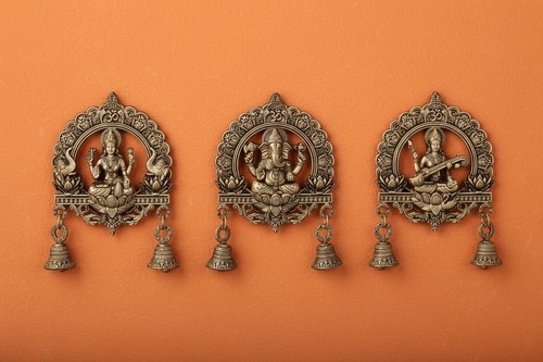 Brass wall hanging - brass,