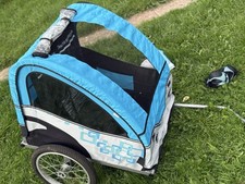 VidaXL 2-in-1 Bike Double  Trailer & Stroller