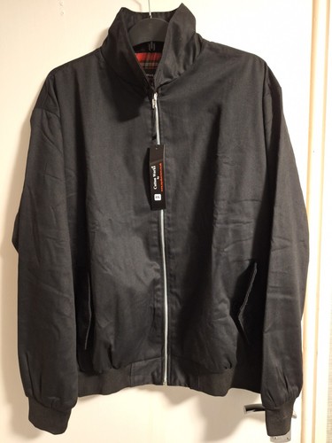 Harrington jacket black mens - black,