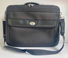 Antler Laptop Bag Briefcase – Black – Padded Compartment – Business Travel VGC