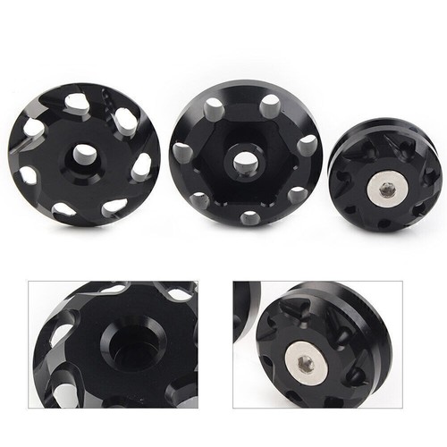 Black frame hole cover - black,