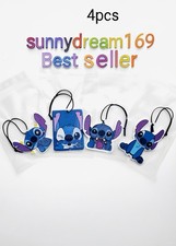 Disney Stitch Cartoon Car Air Freshener Pendants Long Lasting Fragrance Uk 4pcs