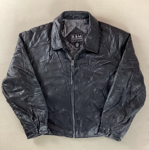 Vintage leather bomber - vintage,