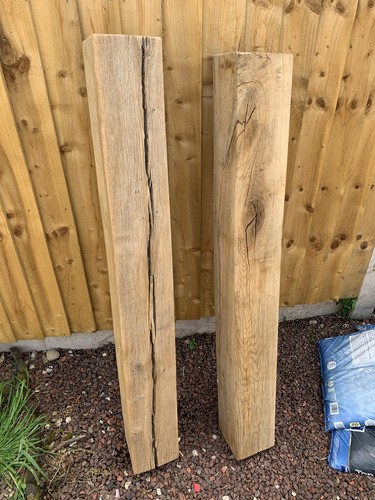 Solid oak mantle - mantle, beam