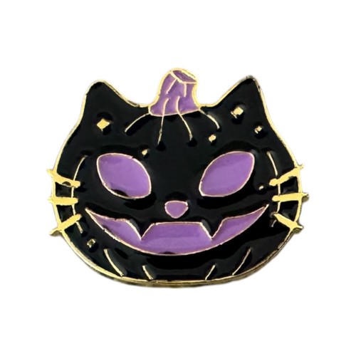 Black white cat pumpkin - black, or