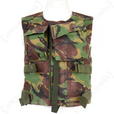 Original British Camouflage Army Lined Padded DPM Camo Flak Paintball Vests