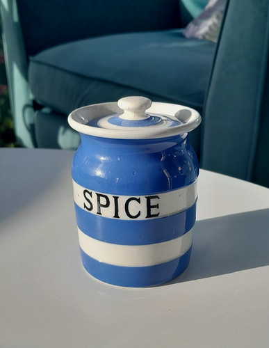Vintage green cornishware - vintage, tg