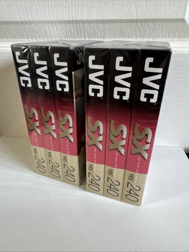 Jvc blank video tapes - jvc, 6