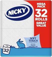 Nicky Soft Touch Toilet Tissue