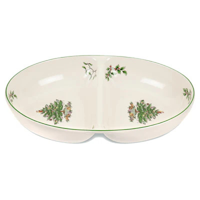 Spode christmas tree divided - christmas,