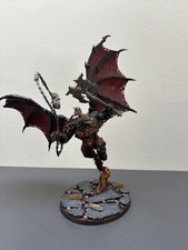 Warhammer 40k Bloodthirster Chaos Daemons of Khorne Miniature - Painted