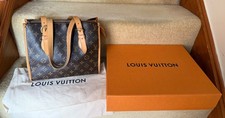 Louis Vuitton Vintage Handbag, with cloth flap over dust cover and box