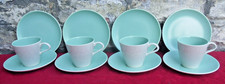 Poole Seagull Ice Green 4 Tea
