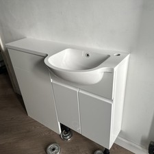 Ex Display Ceramic Basin And Toilet Unit