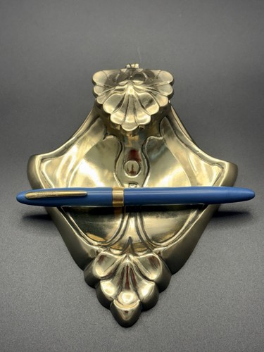 Vintage sheaffer blue vacuum - sheaffer,