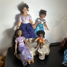 Disney Encanto Set of 4 Toy Doll Action Figures Luisa, Mirabel, Antonio, Isabela