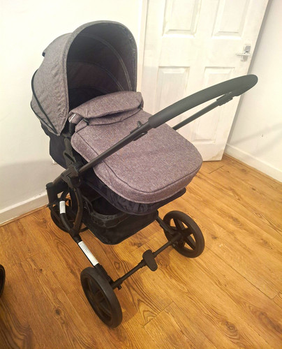 Single pushchair pram with - pram,
