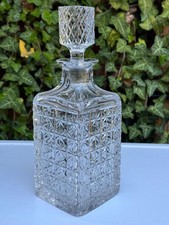 Vintage Cut Crystal Decanter