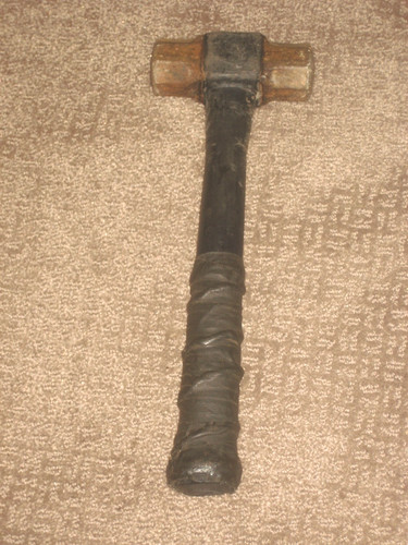 Old blacksmith hammer 2 - old,