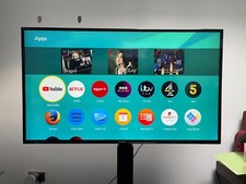 Panasonic Smart TV (UHD, 49", 4K, TX-49DX600B) + Remote + Glass Stand